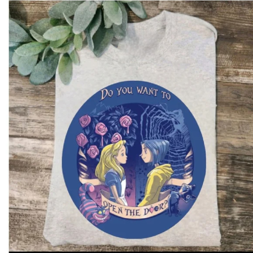Alice And Coraline Shirt Popular E Gift For Fan